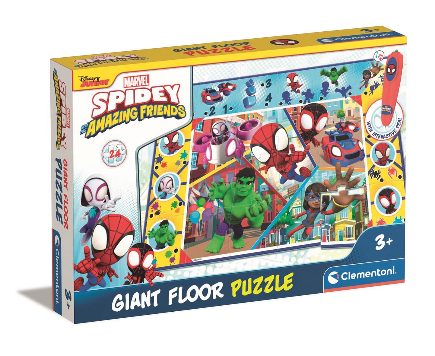 Marvel – Puslespil Til Gulv – Spidey – Clementoni